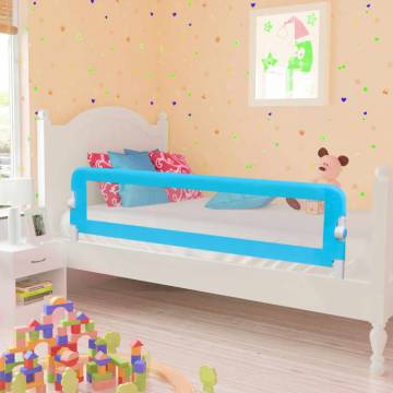 Toddler Safety Bed Rail - 2 pcs Blue 150x42 cm | HiPo Market