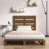 Honey Brown Solid Wood Bed Frame 100x200 cm | HipoMarket