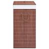 Bamboo Laundry Basket Brown 100L - Stylish & Functional Storage