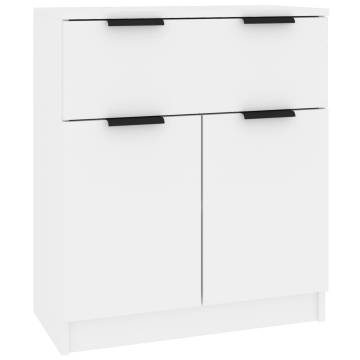 Stylish 3-Piece White Engineered Wood Sideboards | HipoMarket