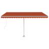 Freestanding Manual Retractable Awning 450x300 cm - Hipomarket