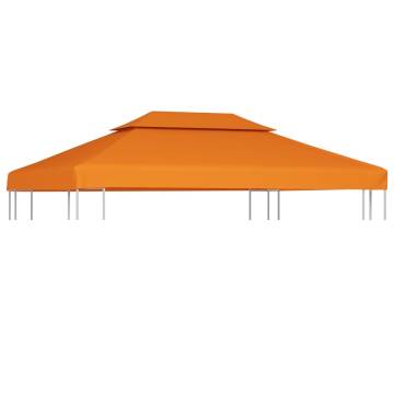 Gazebo Cover Canopy Replacement 310g/m² Orange 3x4m