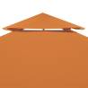 Gazebo Cover Canopy Replacement 310g/m² Orange 3x4m