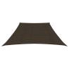 Sunshade Sail 4/5x3 m Brown | 160 g/m² HDPE | Sun Protection