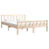 Solid Wood Bed Frame 120x200 cm - Durable & Stylish