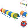 Children Play Tunnel with 250 Balls Multicolour 245 cm Polyester Colour multicolour Quantity in Package 1 