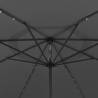 Outdoor Parasol with LED Lights - 400 cm Anthracite | HipoMarket