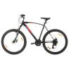 Mountain Bike 21 Speed 29" Wheel 53 cm Frame - Black