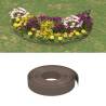 Garden Edgings 3 pcs Brown 10 m 10 cm Polyethylene Colour brown Size 30 x 0.1 m Quantity in Package 1 