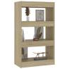 Book Cabinet & Room Divider Sonoma Oak | Stylish Storage Solution