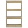 Book Cabinet & Room Divider Sonoma Oak | Stylish Storage Solution