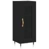 Stylish Highboard Black 34.5x34x180 cm | Hipomarket UK