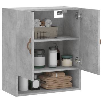 Wall Cabinet Concrete Grey - Stylish & Practical Storage | HipoMarket