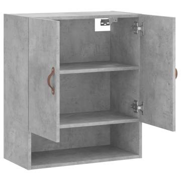 Wall Cabinet Concrete Grey - Stylish & Practical Storage | HipoMarket