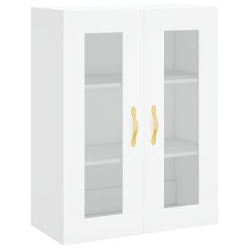 Elegant Highboard White 69.5x34x180 cm | Stylish Storage Solution