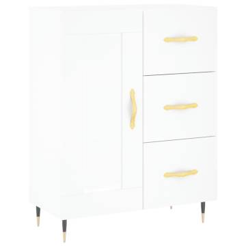 Elegant Highboard White 69.5x34x180 cm | Stylish Storage Solution