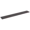 Wall Shelf Dark Brown Solid Oak - Versatile Storage Solution