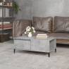 Concrete Grey Coffee Table 90x50 cm - Modern & Functional