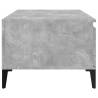 Concrete Grey Coffee Table 90x50 cm - Modern & Functional