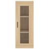 Stylish Highboard Sonoma Oak - 34.5x34x180 cm | Hipomarket