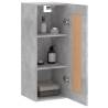 Wall Mounted Cabinet Concrete Grey - Stylish Storage Solution