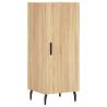 Stylish Highboard Sonoma Oak - 180 cm Engineered Wood Storage