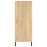 Stylish Highboard Sonoma Oak - 180 cm Engineered Wood Storage