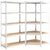 5-Layer Heavy-Duty Shelves – Sturdy Steel & Engineered Wood