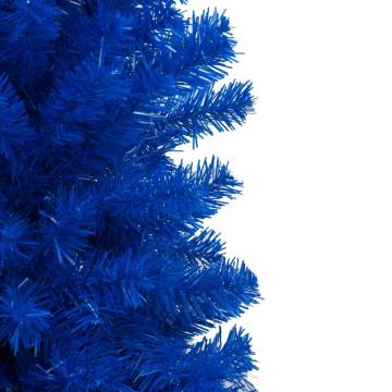 Blue Pre-lit Artificial Christmas Tree 150 cm - Hipo Market