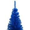 Blue Pre-lit Artificial Christmas Tree 150 cm - Hipo Market