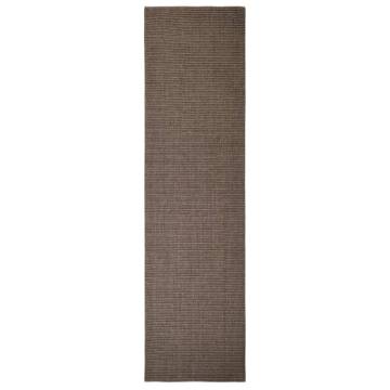 Sisal Rug for Scratching Post - Brown 80x300 cm | Hipo Market