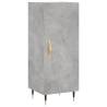 Elegant Highboard in Concrete Grey - Stylish Storage Solution