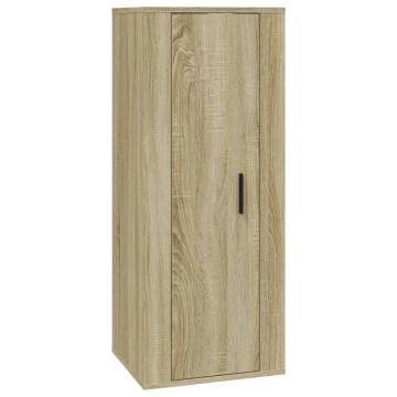 Wall Mounted TV Cabinet Sonoma Oak - Stylish & Functional