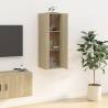 Wall Mounted TV Cabinet Sonoma Oak - Stylish & Functional