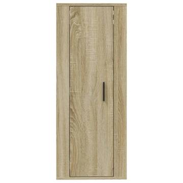 Wall Mounted TV Cabinet Sonoma Oak - Stylish & Functional