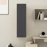 Stylish Grey TV Cabinet | Engineered Wood | 30.5x30x110 cm