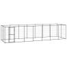 Outdoor Dog Kennel Steel 16.94 m² | Durable & Secure