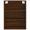 Elegant Brown Oak Highboard - 69.5x34x180 cm | HipoMarket