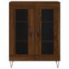 Elegant Brown Oak Highboard - 69.5x34x180 cm | HipoMarket