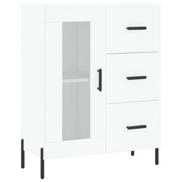 Stylish Highboard White | 69.5x34x180 cm | Hipomarket