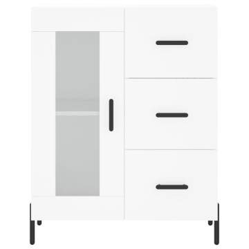 Stylish Highboard White | 69.5x34x180 cm | Hipomarket