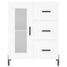 Stylish Highboard White | 69.5x34x180 cm | Hipomarket