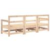 3 Piece Garden Lounge Set - Solid Pine Wood - Hipomarket