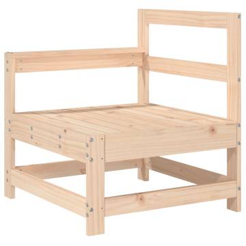 3 Piece Garden Lounge Set - Solid Pine Wood - Hipomarket