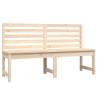 Garden Bench 157.5 cm Solid Wood Pine - Classic Outdoor Seating