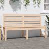 Garden Bench 157.5 cm Solid Wood Pine - Classic Outdoor Seating