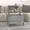 Stylish Grey Sonoma Coffee Table - Lift Top Design