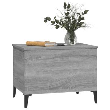 Stylish Grey Sonoma Coffee Table - Lift Top Design