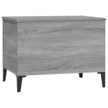 Stylish Grey Sonoma Coffee Table - Lift Top Design