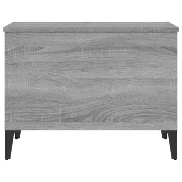 Stylish Grey Sonoma Coffee Table - Lift Top Design